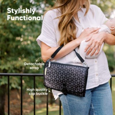 Ezee Diaper Changing Pad, Portable Diaper Changing Mat, Waterproof Foldable Diaper Changing Pad