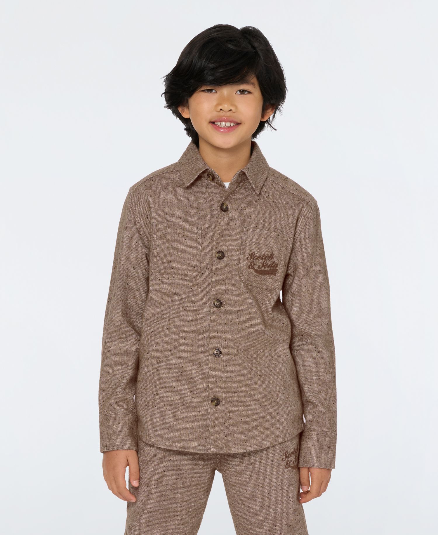 Big Boys Long Sleeve Button Up Shirt
