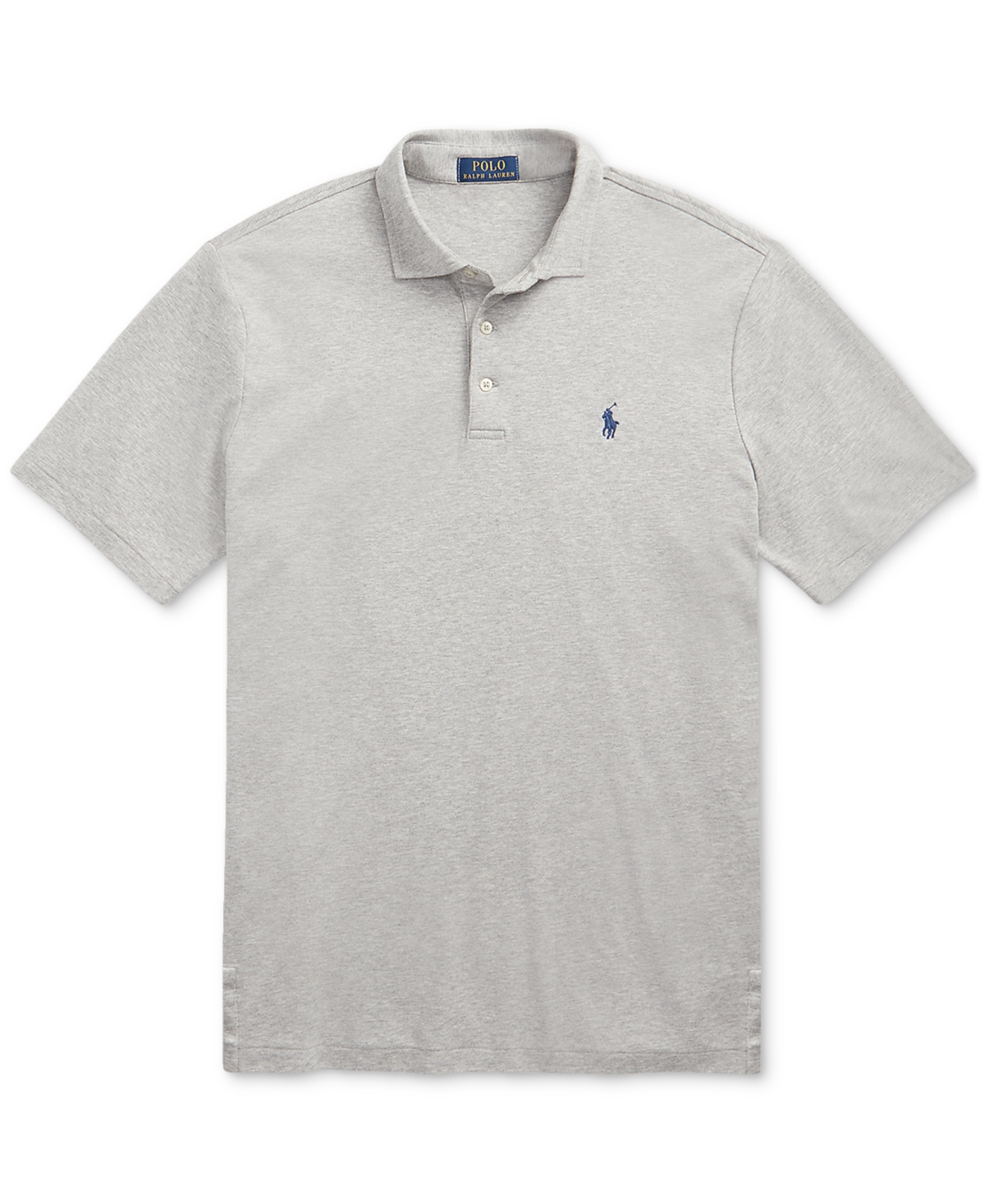 Polo Ralph Lauren Men's Classic Fit Soft Cotton Polo In Andover Heather