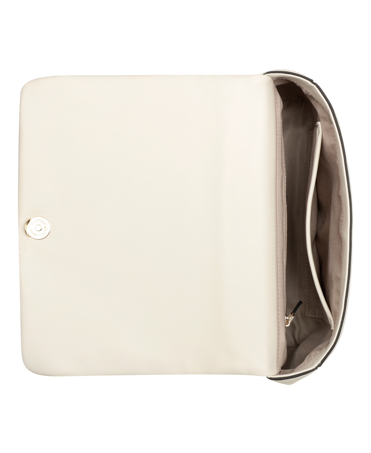 Shop Nine West Erina Convertible Chain Flap Crossbody Bag In Chic Cream