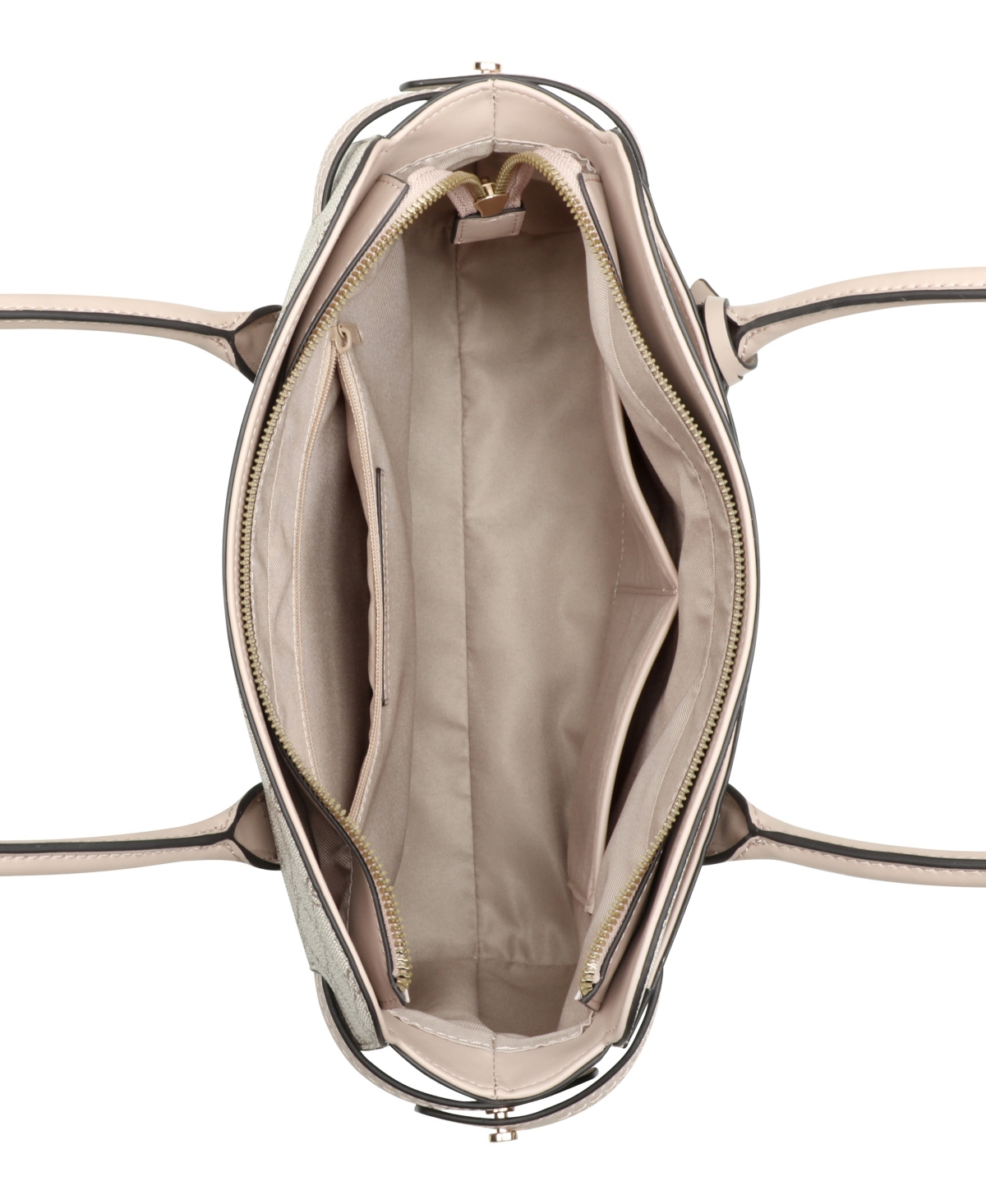 Nine West Nami Shoulder Strap Shopper Bag In Mushroom Logo Marble