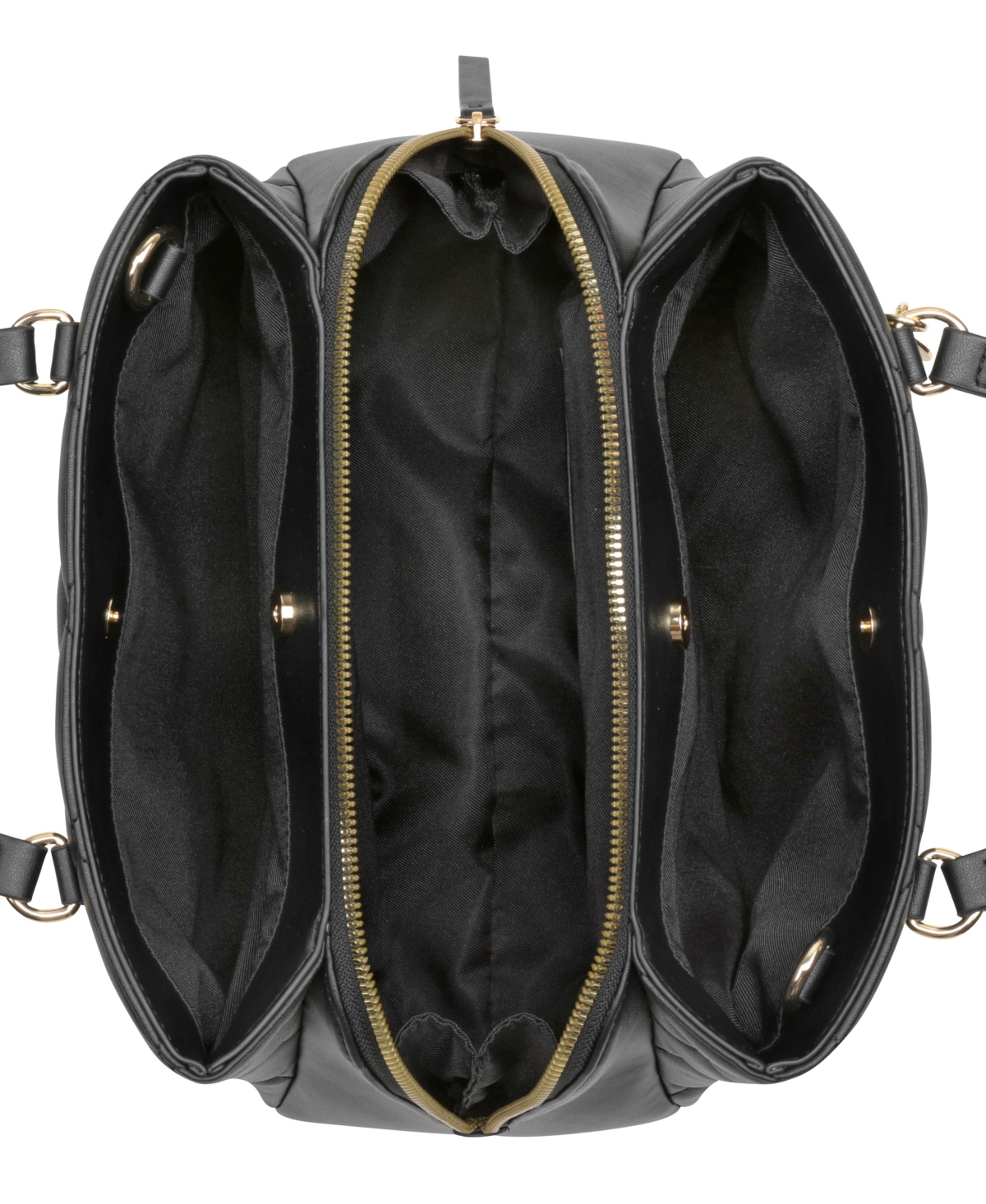Nine West Meilani Medium Satchel Bag In Black