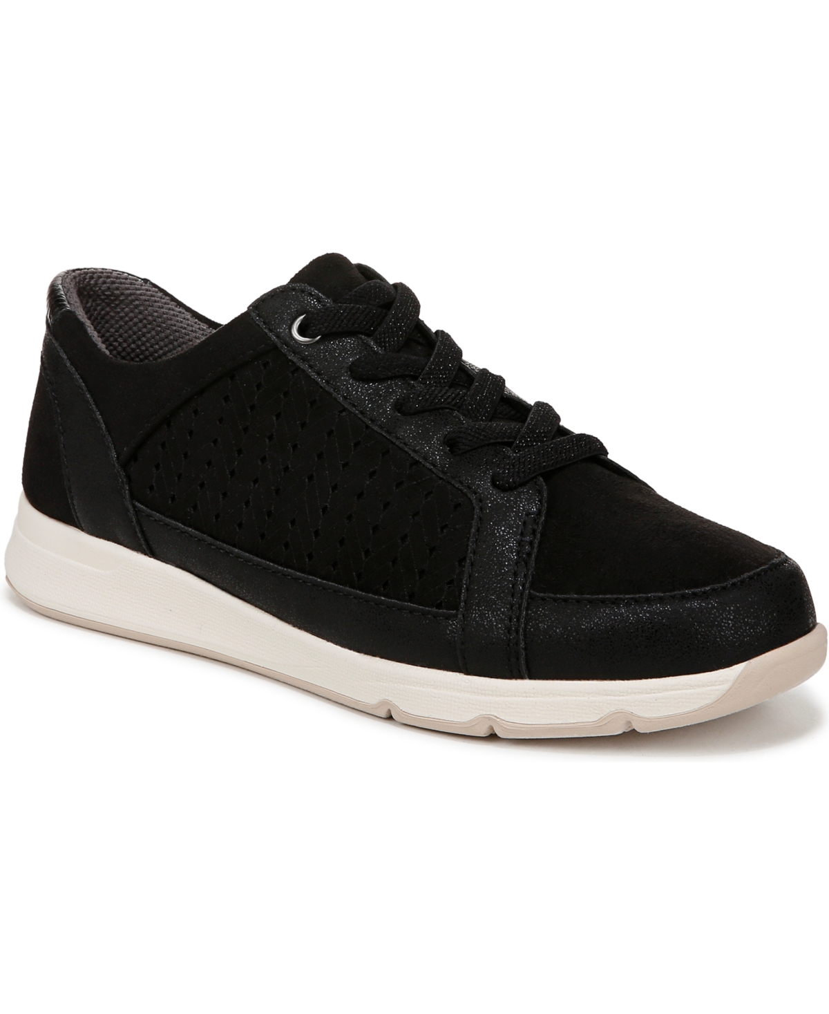 Women's Recover Washable Lace Up Sneakers - Latte Knit Fabric