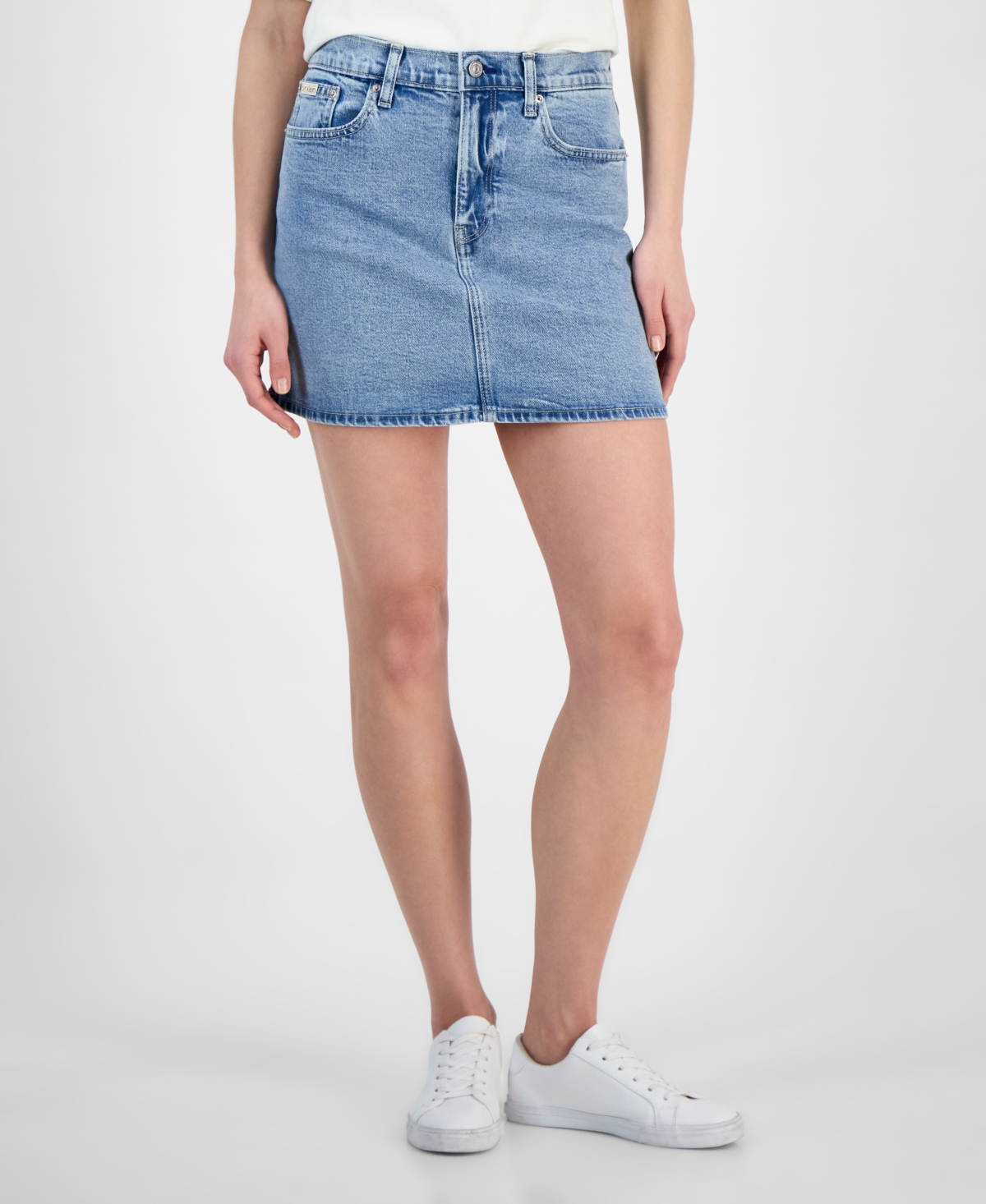 CALVIN KLEIN JEANS EST.1978 WOMEN'S DENIM MINI SKIRT 
