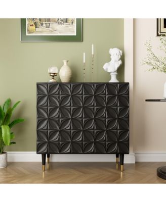 2 Door Locker Accent Cabinet