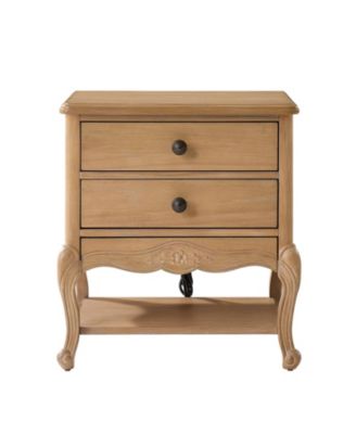 Penny Traditional End Table with Solid Wood Legs