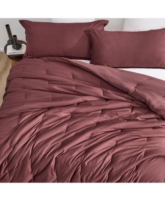 Bamlin Butter Oversized Cooling Comforter Set - Red Pear