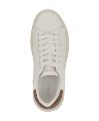 Women's Elbina Contrast Heel Lace-Up Sneakers