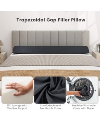 Bed Wedge Pillow with Storage Bag-King Size