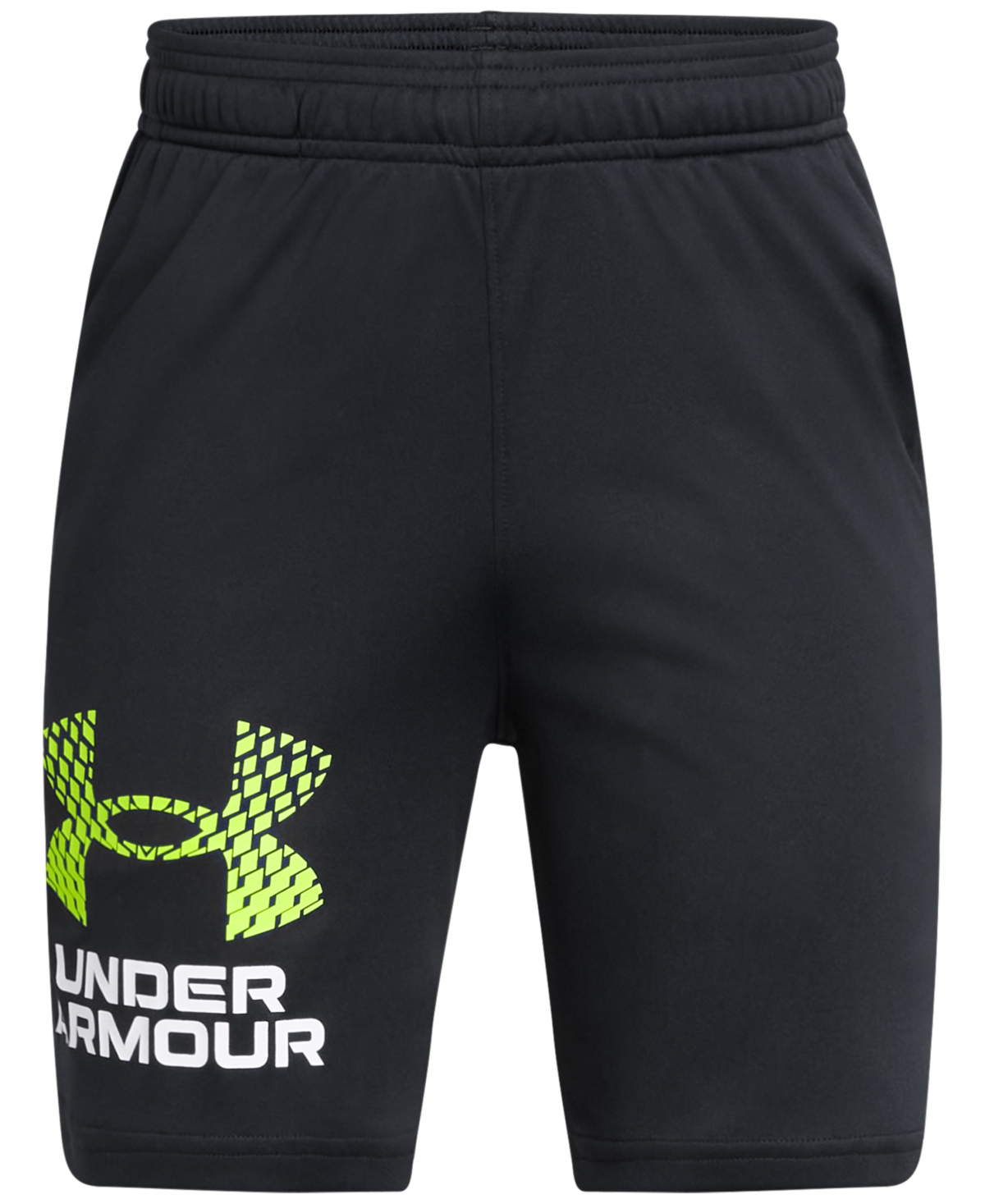 Under Armour Big Boys Tech Moisture-wicking Quick-dry Shorts In Black