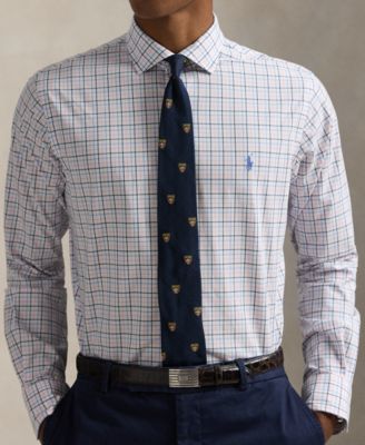 Men's Slim-Fit Stretch Poplin Shirt