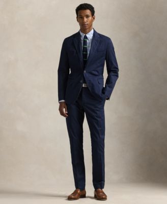 Men's Classic-Fit Gingham Stretch Poplin Shirt