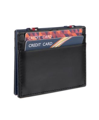Tommy Hilfiger Men's RFID Compact Magic Card Case Wallet