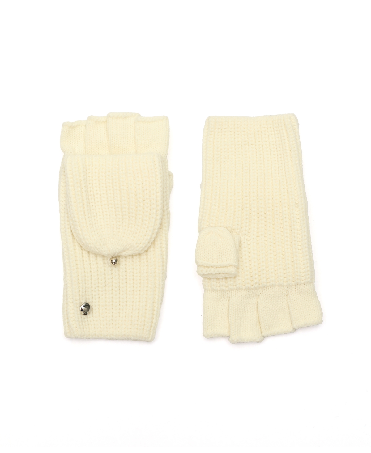 Kate Spade New York Women's Spade Logo Pop-Top Gloves