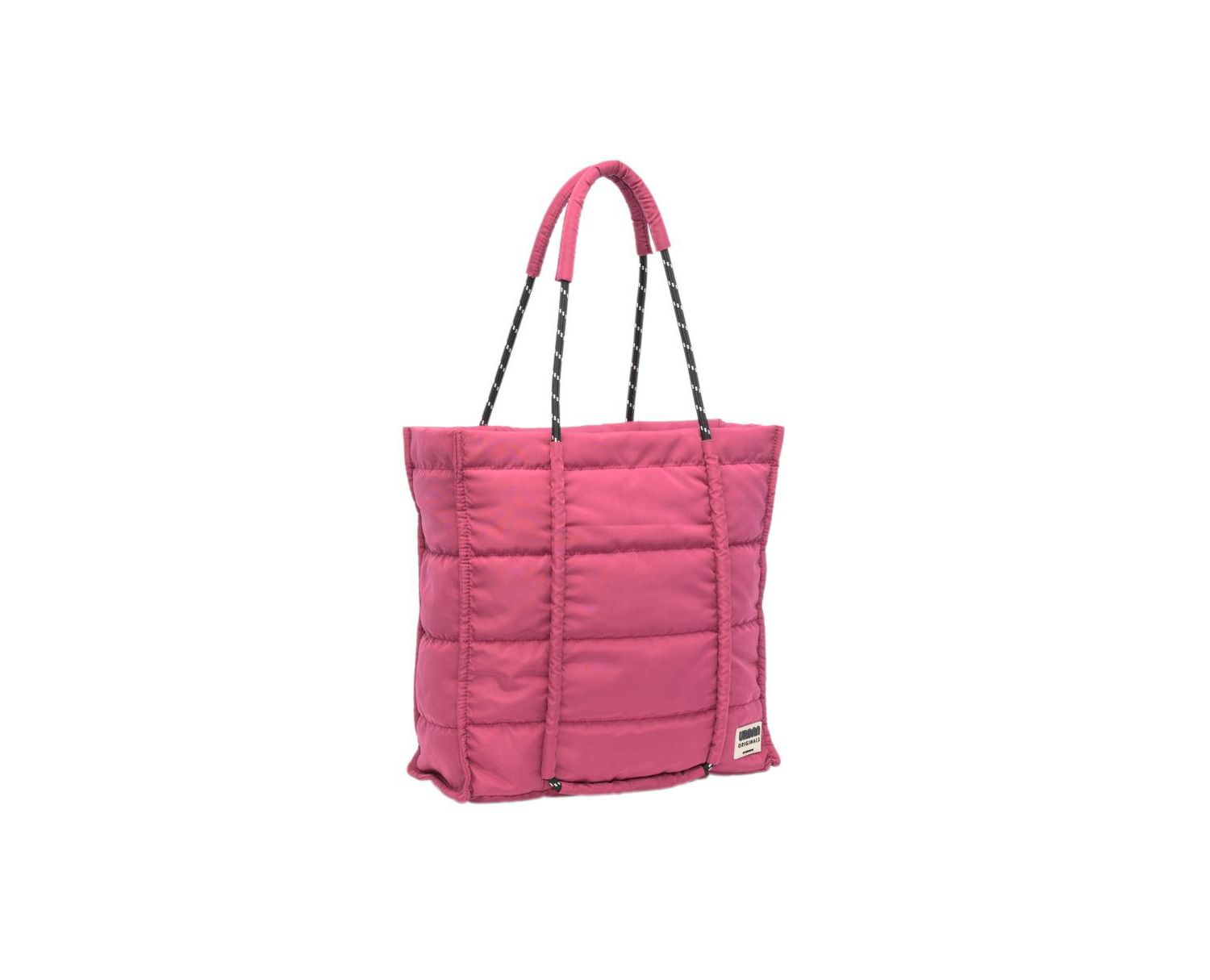 Palm Faux Leather Tote Bag