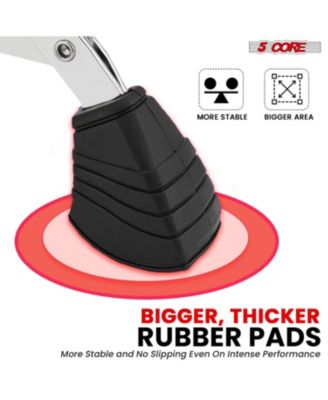 Drum Throne Padded Guitar Stool Adjustable Heavy Duty Music Chair Seat Universal for Adults & Kids with Anti Slip Rubber Feet