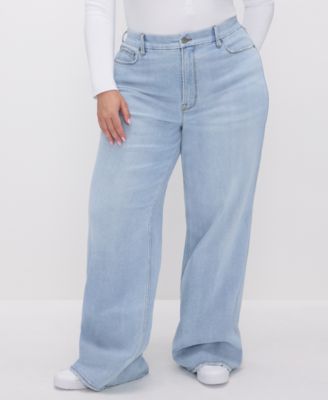 Women's Good Skate High-Rise Wide-Leg Jeans, Regular & Plus Size