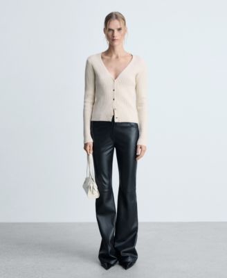 Women's Metallic Buttons Knitted Cardigan