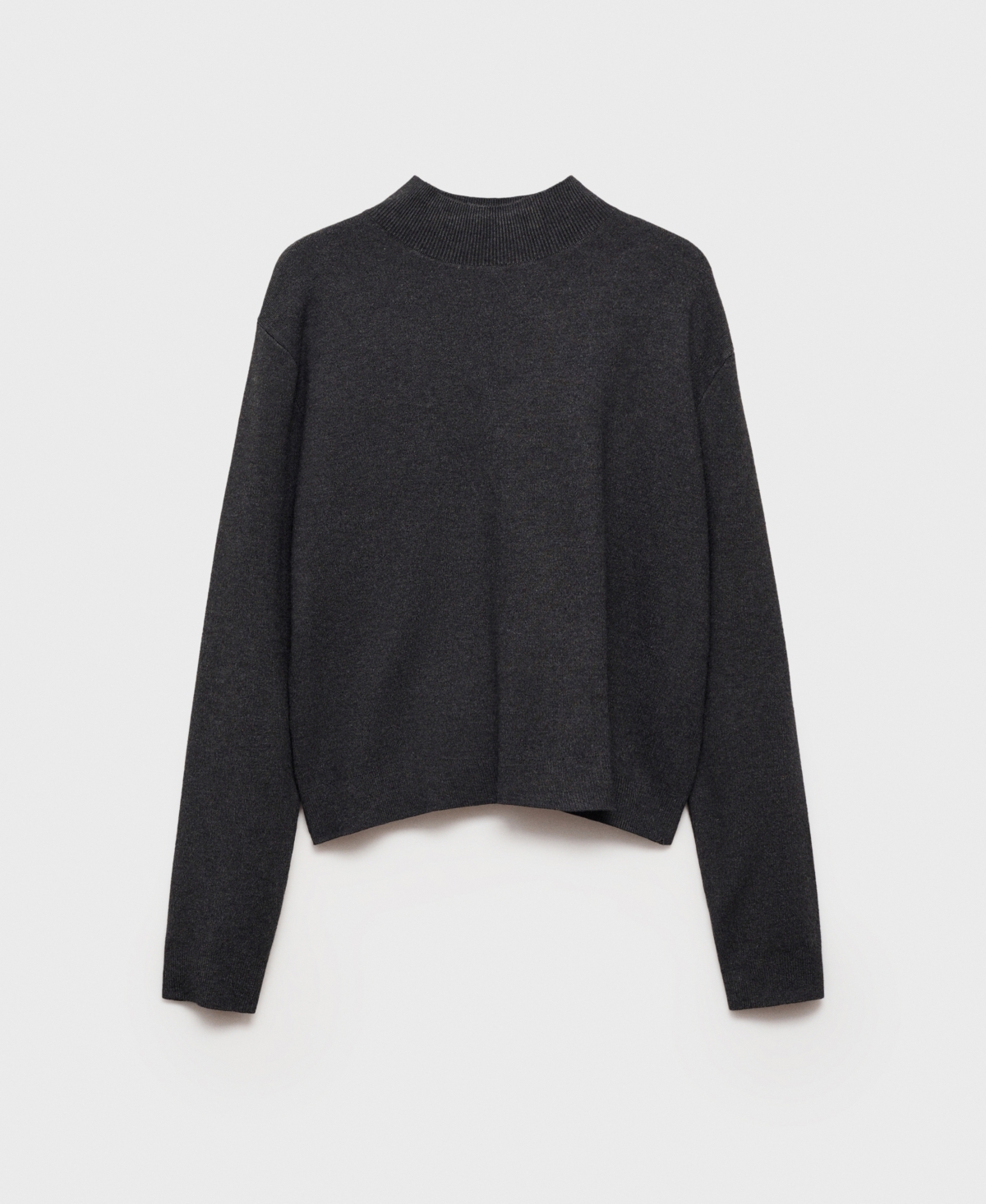 Mango Women's Perkins-Neck Knitted Sweater