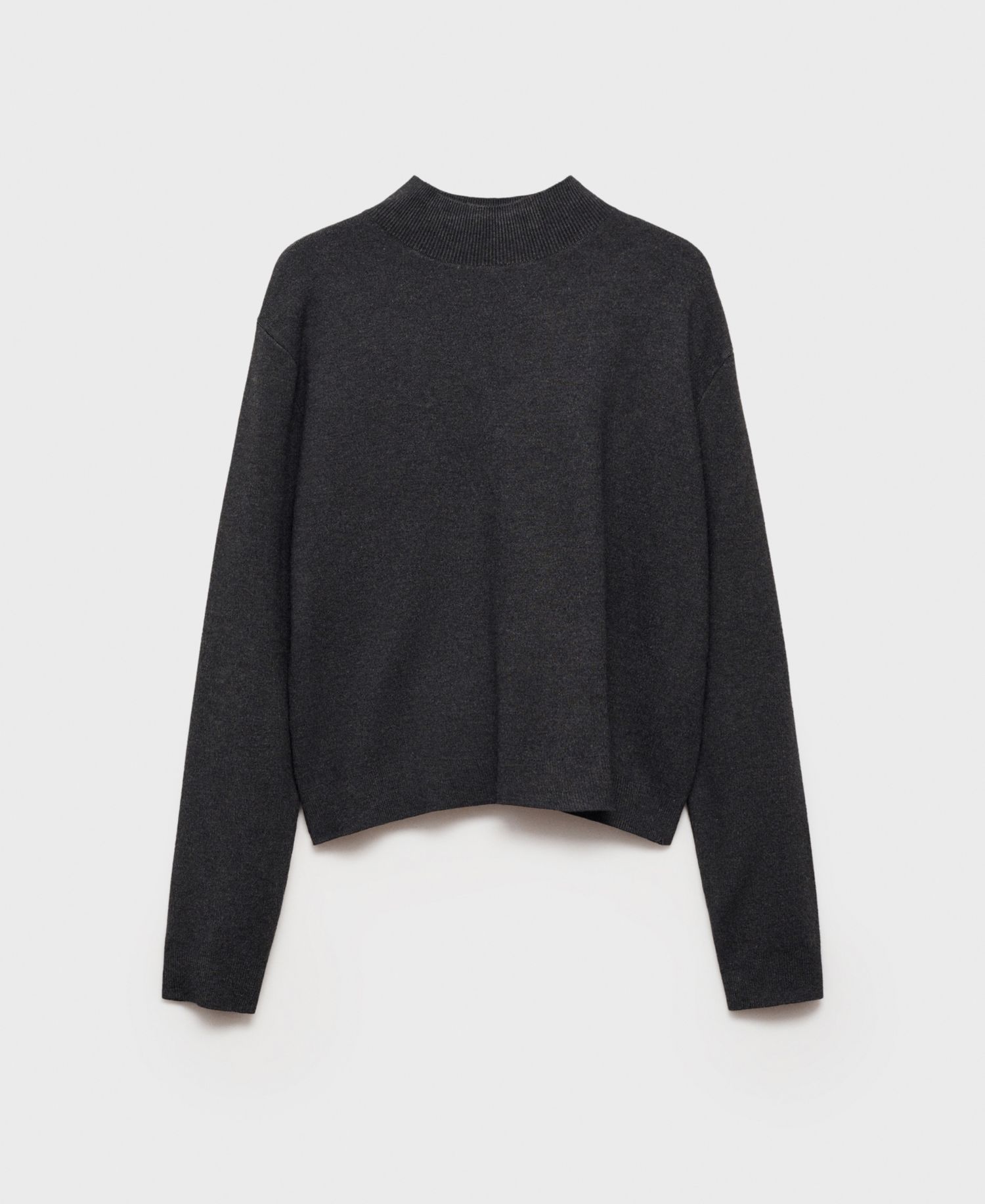 Women's Perkins-Neck Knitted Sweater