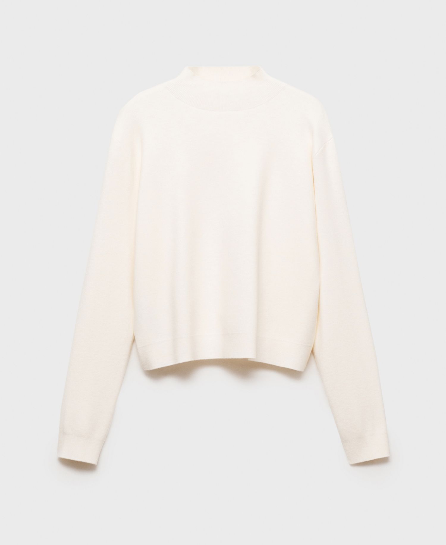 Women's Perkins-Neck Knitted Sweater
