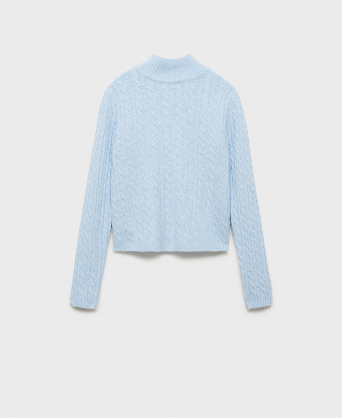 Mango Women's Knitted Braided Sweater