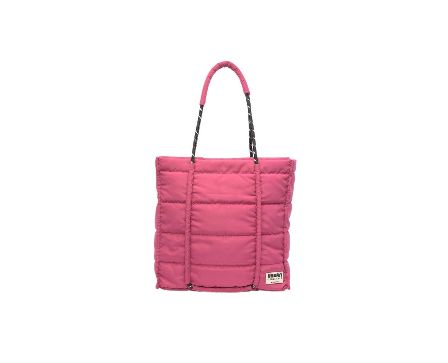 Palm Faux Leather Tote Bag