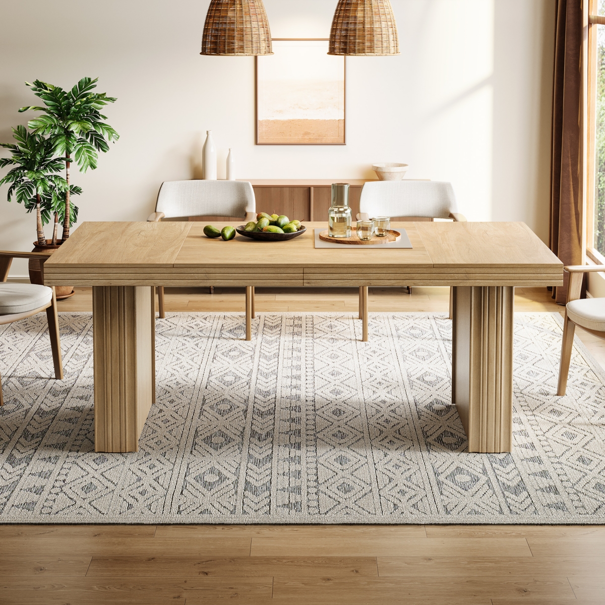 Tribesigns 97.24'' Modern Sofa, Modern 3-Seater Upholstered Lazy Mesh Fabric Oversized Floor Sofa, 3D Honeycomb-Shaped Modern Sofa Curved Couch for Li