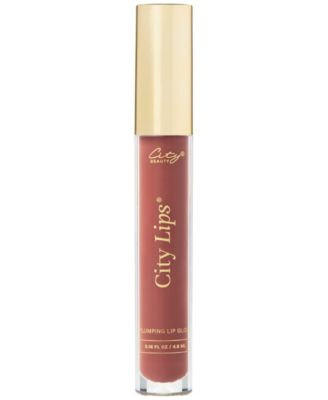 City Beauty Plumping Lip Gloss, 0.16 fl. oz./4.9 mL - Crimson