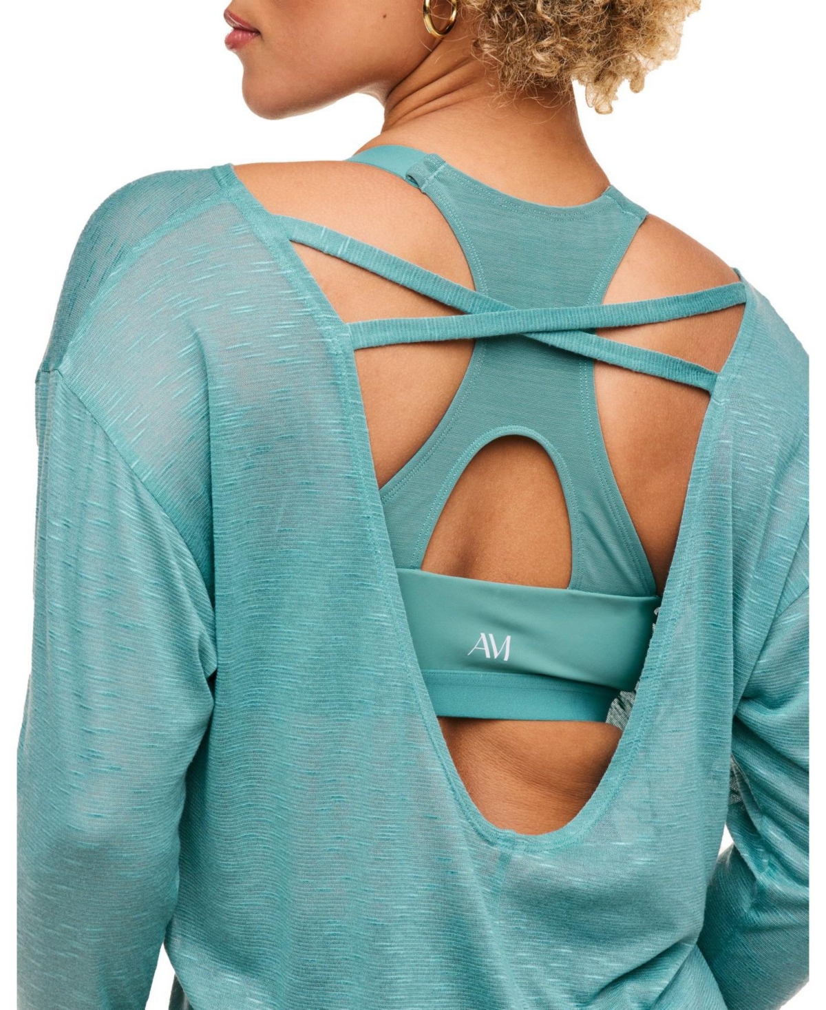 Adore Me Women's Mallory Long Sleeve Active Top