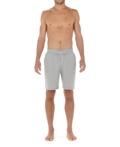Мужские шорты HOM Sport Lounge Sweat Shorts, цвет: Серый меланжевый