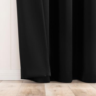 Brandon Magnetic Closure Room Darkening Grommet Curtain Panel Pair