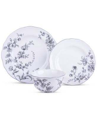 Bellamy Porcelain 12 Pc. Dinnerware Set, Service for 4