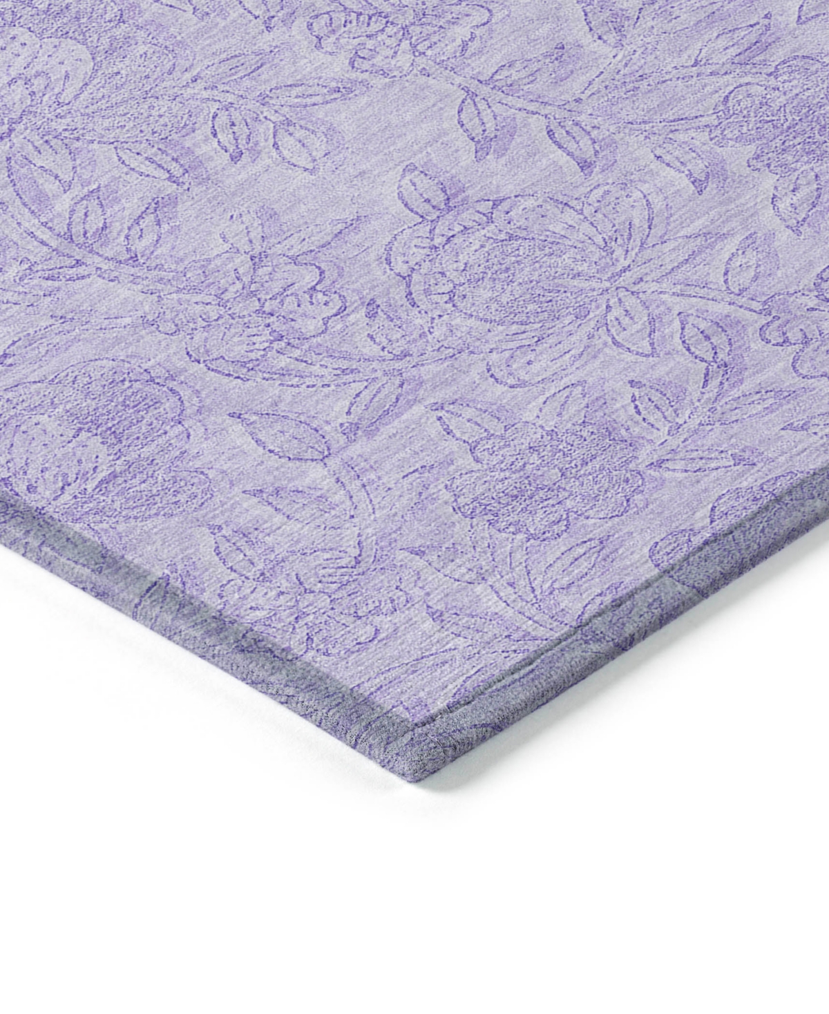 Addison Chantille Acn782 2'3''x7'6'' Runner Area Rug In Lilac
