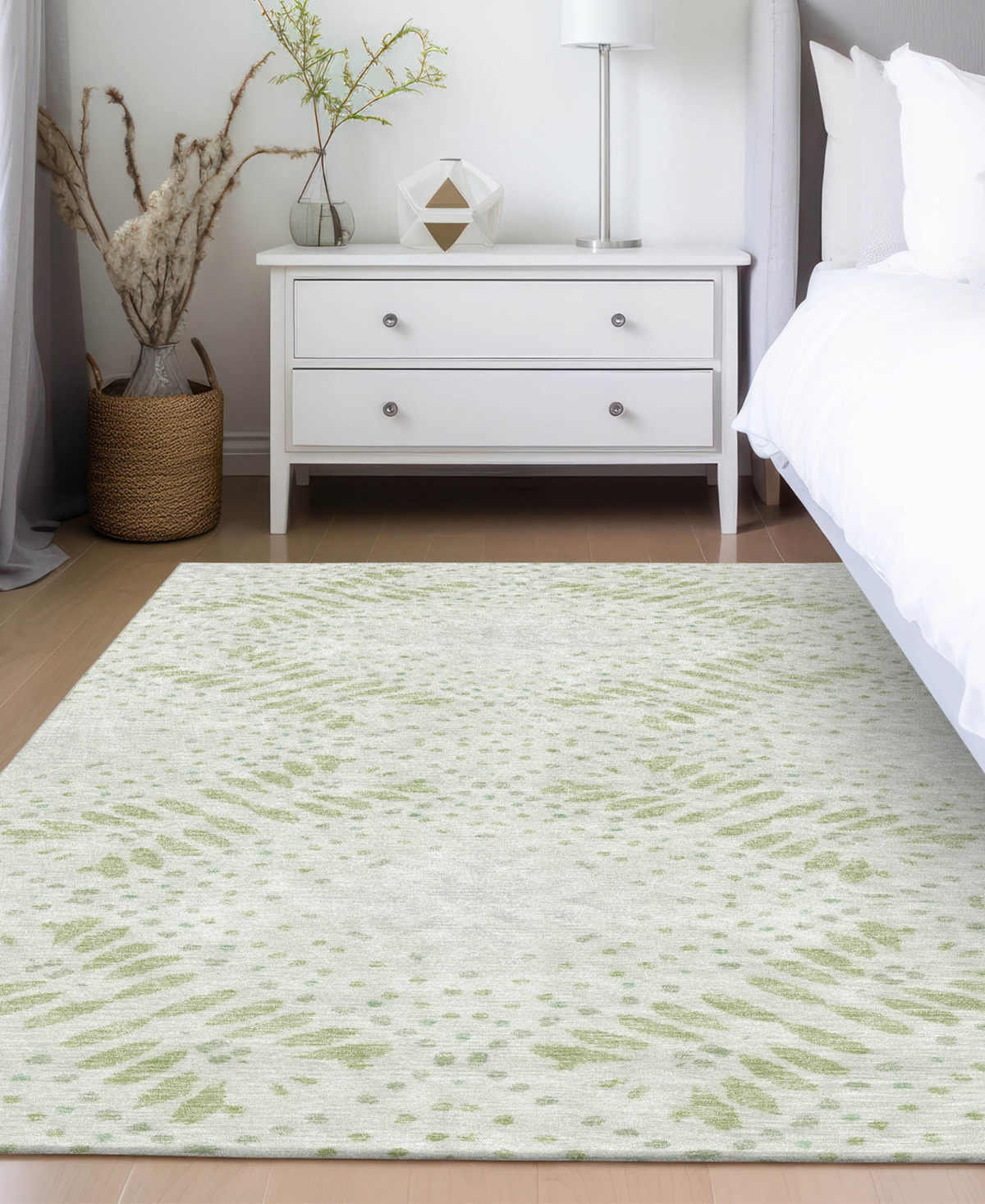 Addison Chantille Acn778 3'x5' Area Rug In Sage