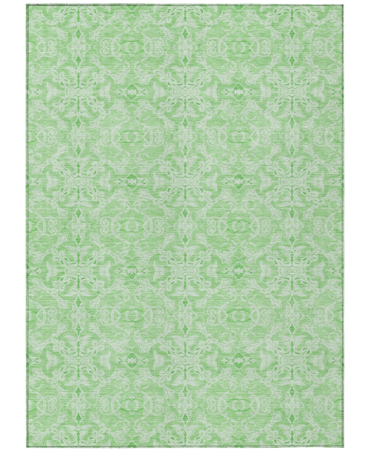 Addison Chantille Acn784 8'x10' Area Rug In Lime