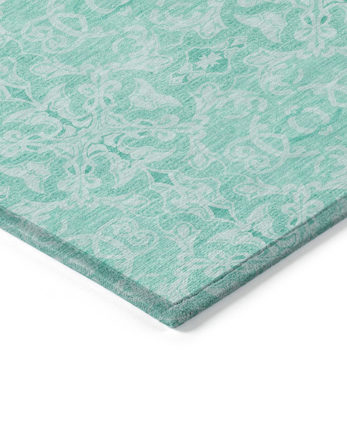 Addison Chantille Acn784 8'x10' Area Rug In Turquoise