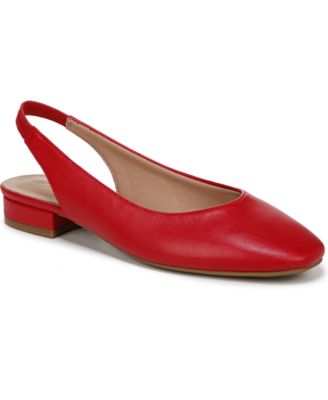 Women's Claire Square Toe Slingback Flats