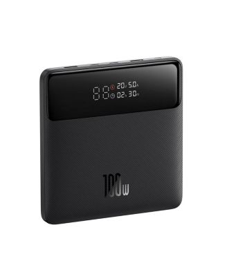 Laptop Power Bank, 20000mAh 100W Fast Charging Portable Charger with Digital Display, Blade HD Slim Battery Pack for Laptop, Black