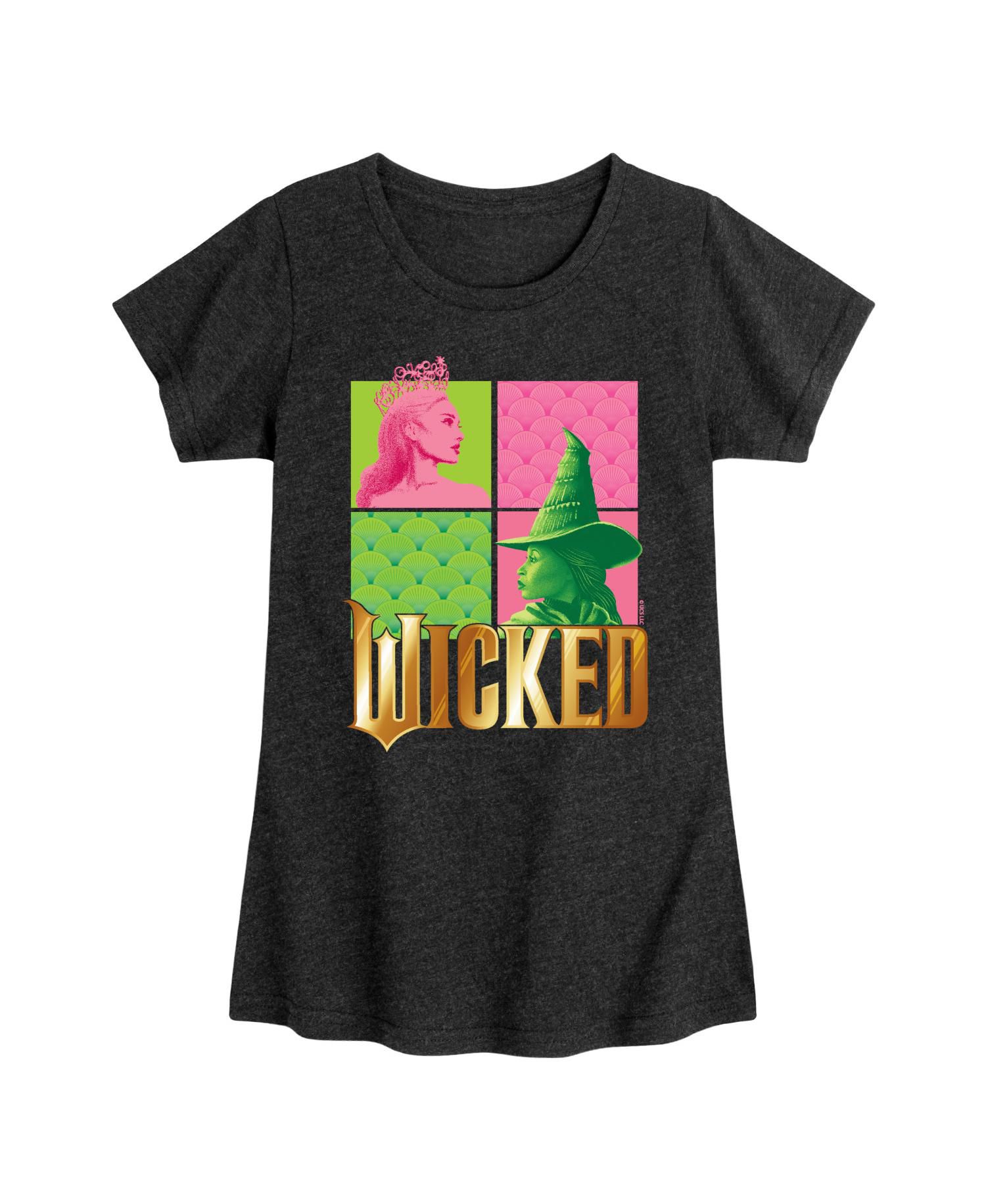 Big Girls Elphaba Glinda Graphic Tee