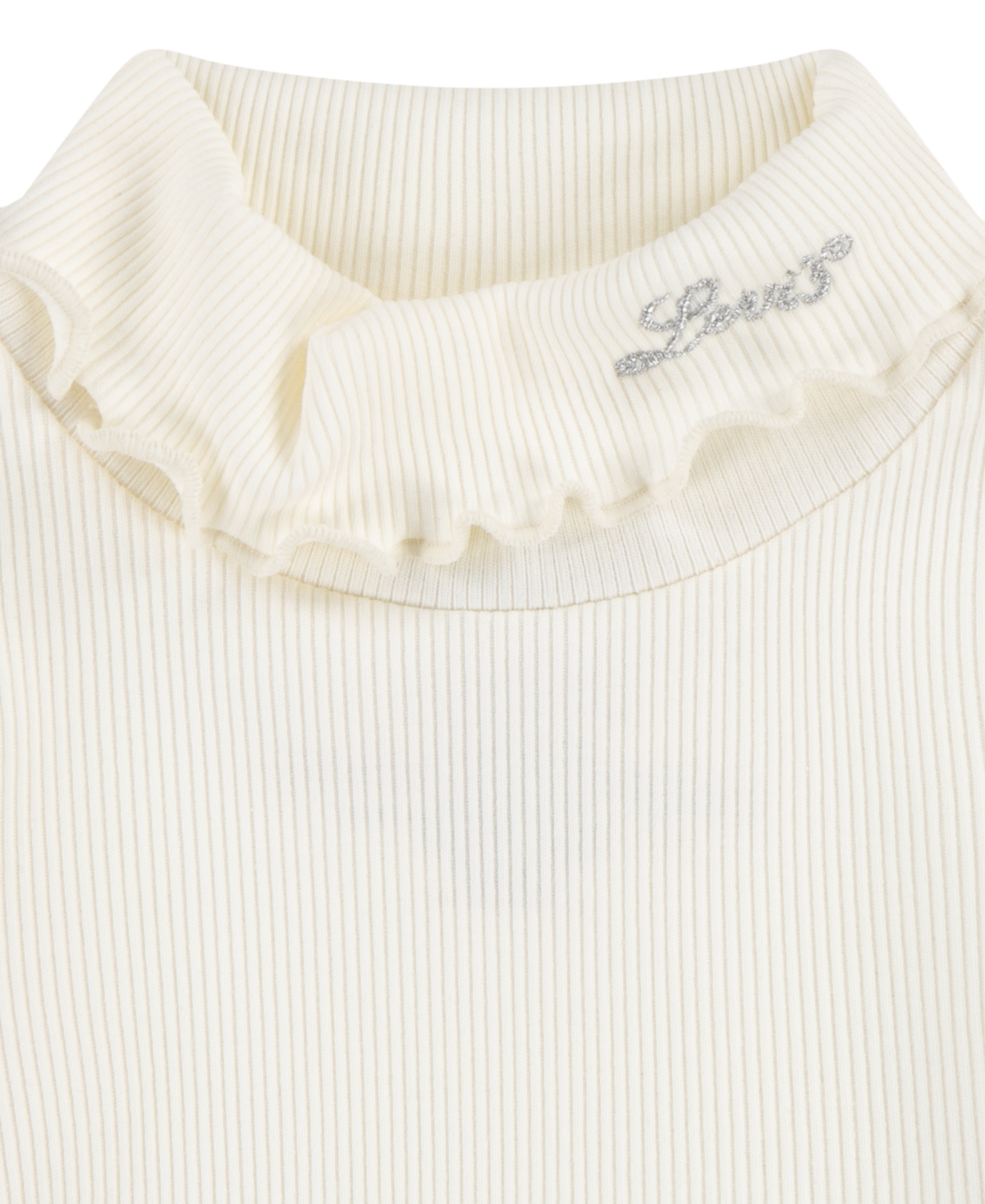 Levi's Toddler Girls Long Sleeve top and V-Neck Ruffle Skirt Set - C8ddress B