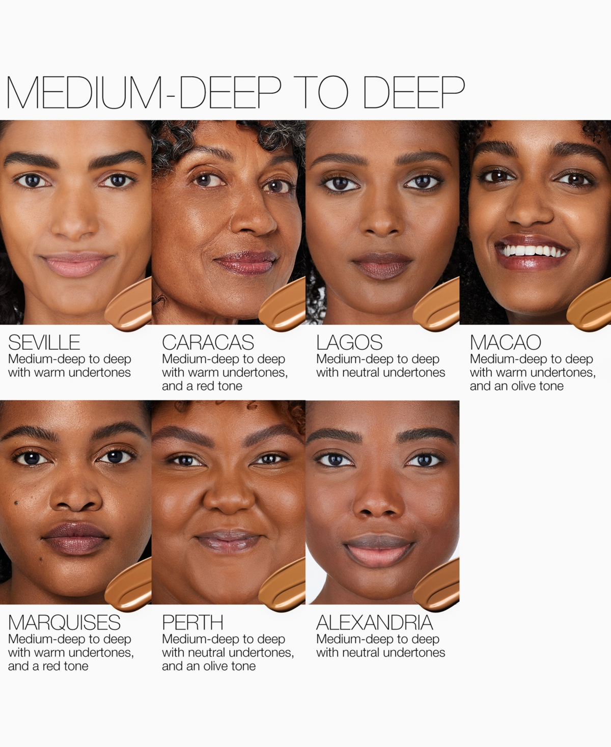 Nars Light Reflecting Foundation In Lagos (md3.5 Medium-deep To Deep With Ne