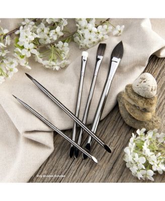 Royal Brush Zen Brush Set, 83 Watercolor Short Handle Brushes, Set C