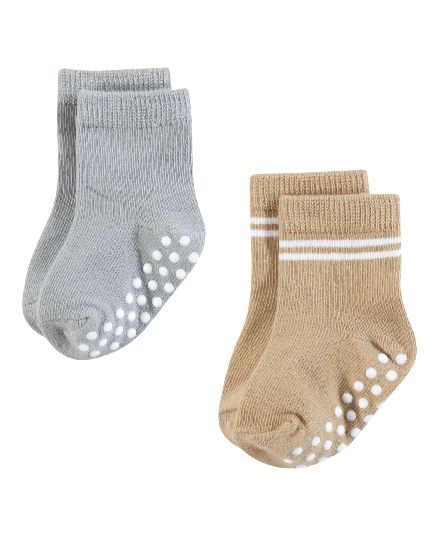 Baby Boys Hudson Cozy Cotton-Rich Newborn Terry Crew Socks
