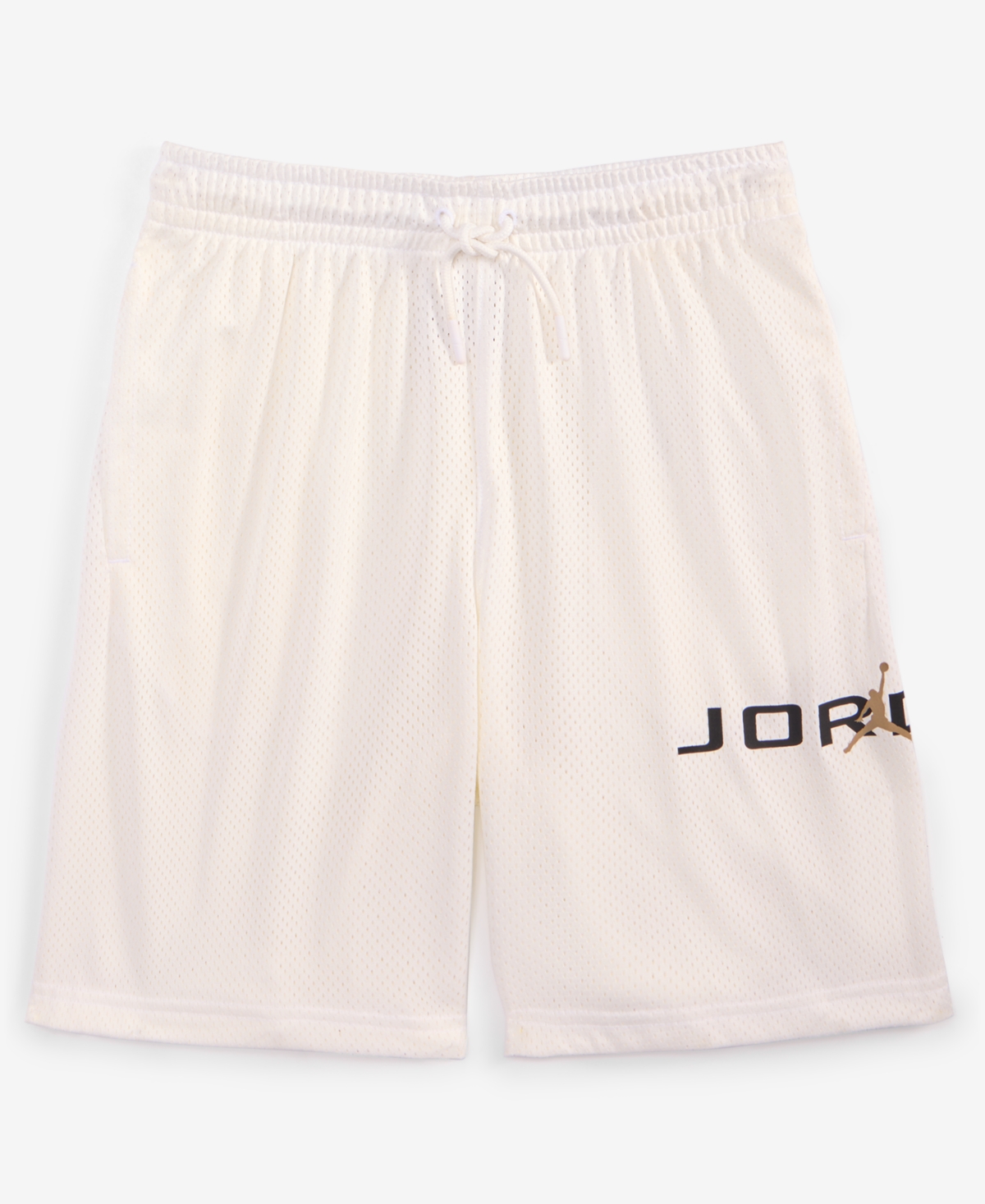 Jordan Big Boys Mj Baseline Mesh Shorts In Sail