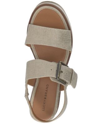 Women's Turoma Double Band Flatform Sandals