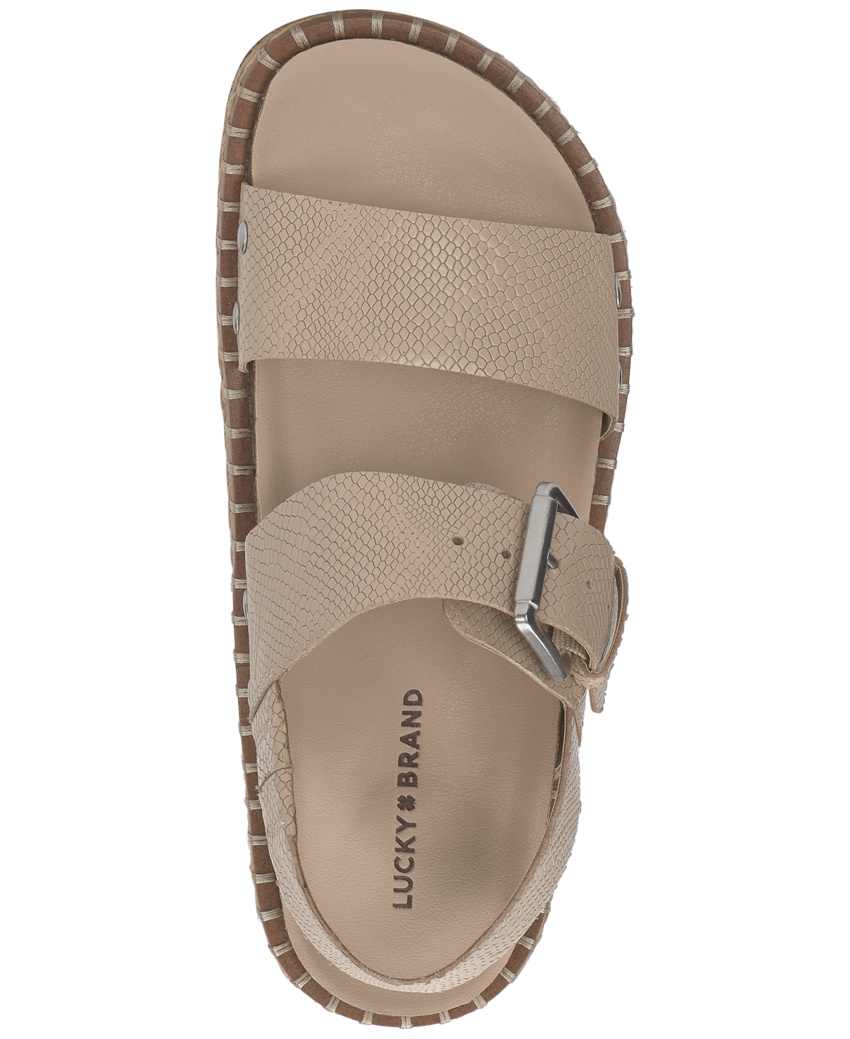 LUCKY BRAND WOMEN'S UMORA ESPADRILLE FLATFORM SANDALS 