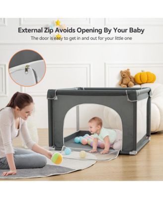Small Baby Playpen Activity Center Baby Play Yard Indoor Outdoor 36"x 36"