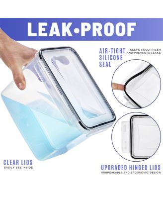 4 Pack (121oz/15cups) Airtight Food Storage Containers with Lids