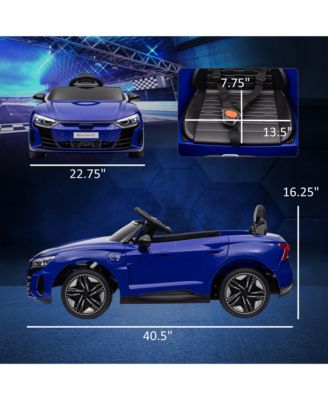 12V Kids Electric Ride On Car, Licensed Audi with Remote